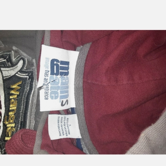 Vintage Main Gate Wrangler LG Rodeo Hoodie - Picture 2 of 3